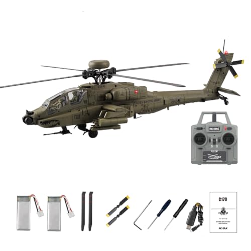 AH-64D RCジャイロヘリコプター 1