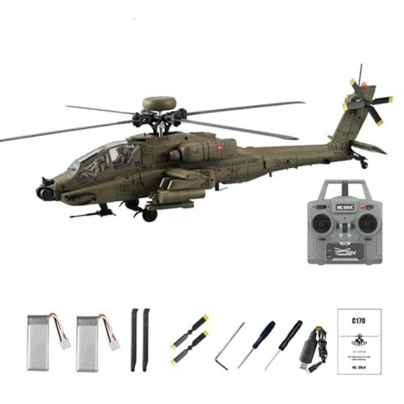 AH-64D RCジャイロヘリコプター 1