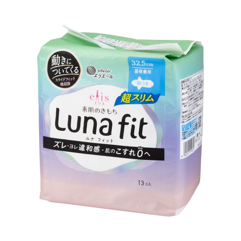 ルナフィット 超スリム 昼夜兼用 羽つき 32.5cm 1