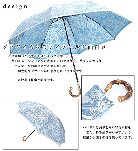 更紗 折りたたみ傘 3