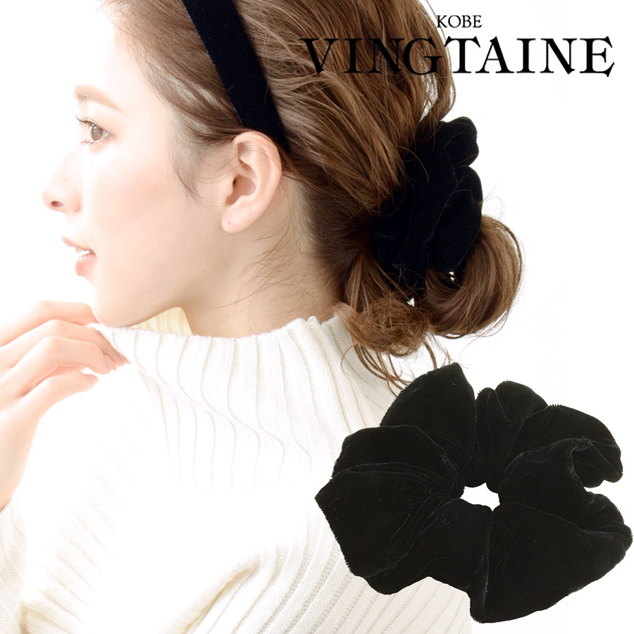 絶対一番安い Bianhuan シュシュ ヘアアクセサリー レディース ヘアゴム リボン レース ヘアアレンジ まとめ髪 2本セット 大きめ