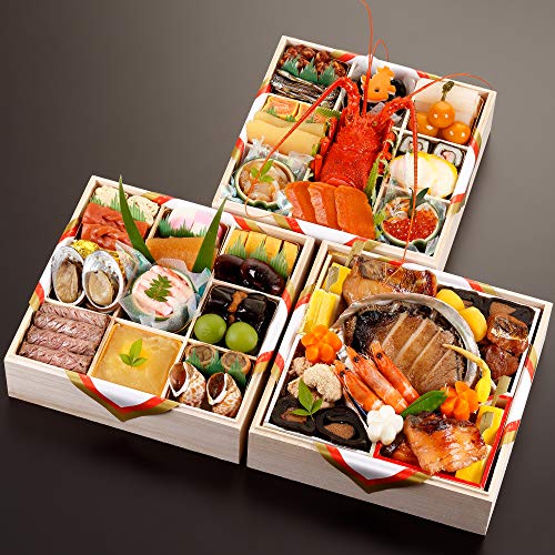 濱登久 おせち 三段重 全44品  1