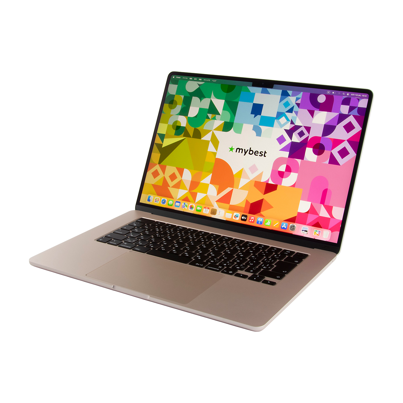 美品MacBook Air m3 15インチ バッテリー6回100%保証残4ヶ月 美品MacBook Air m3 15インチ バッテリー6回100%保証残4ヶ月