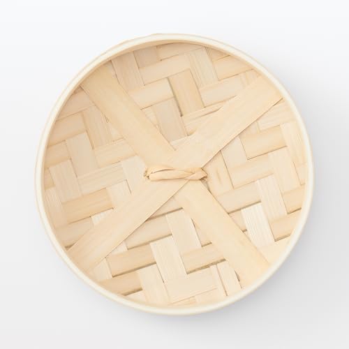  竹材 蒸篭 蓋 3