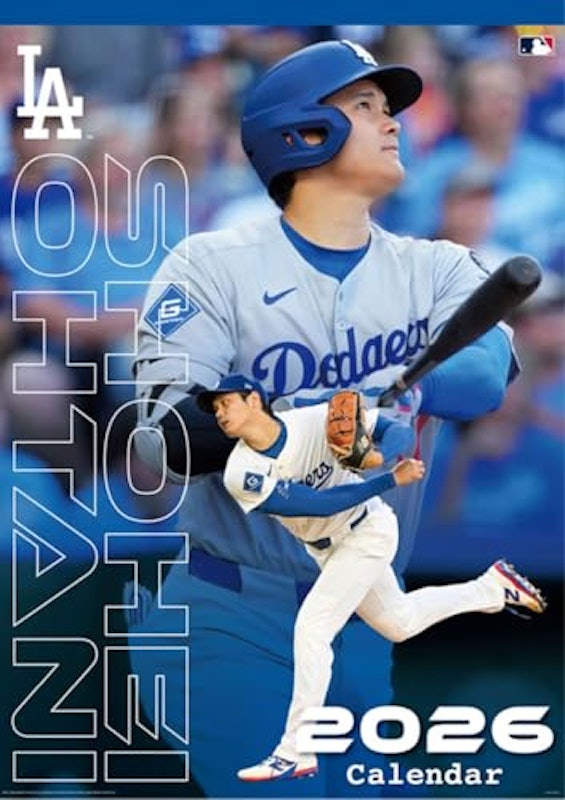 大谷翔平 壁掛けカレンダー 1