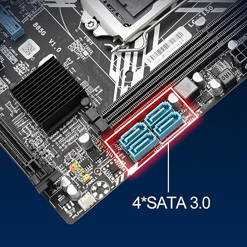 B8H B85 ゲーミングマザーボード LGA 1150、DDR3デュアルチャンネルメモリ、USB 3.0ポート、ポート、PCB素材 | B85 コンピュータマザーボード、LGA1150 デュアル DDR3