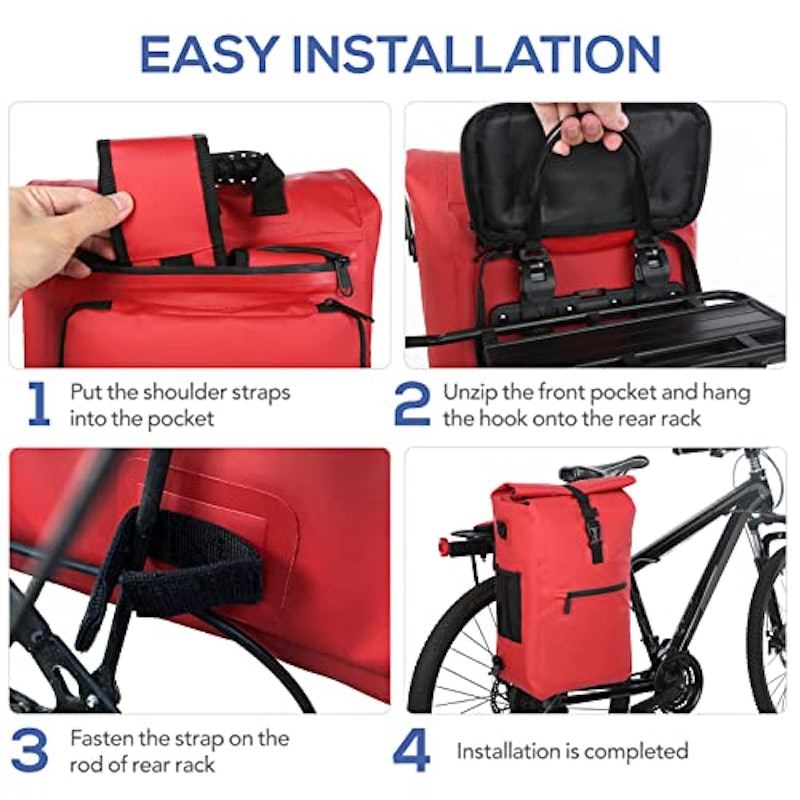 3in1 自転車サイドバッグ 6