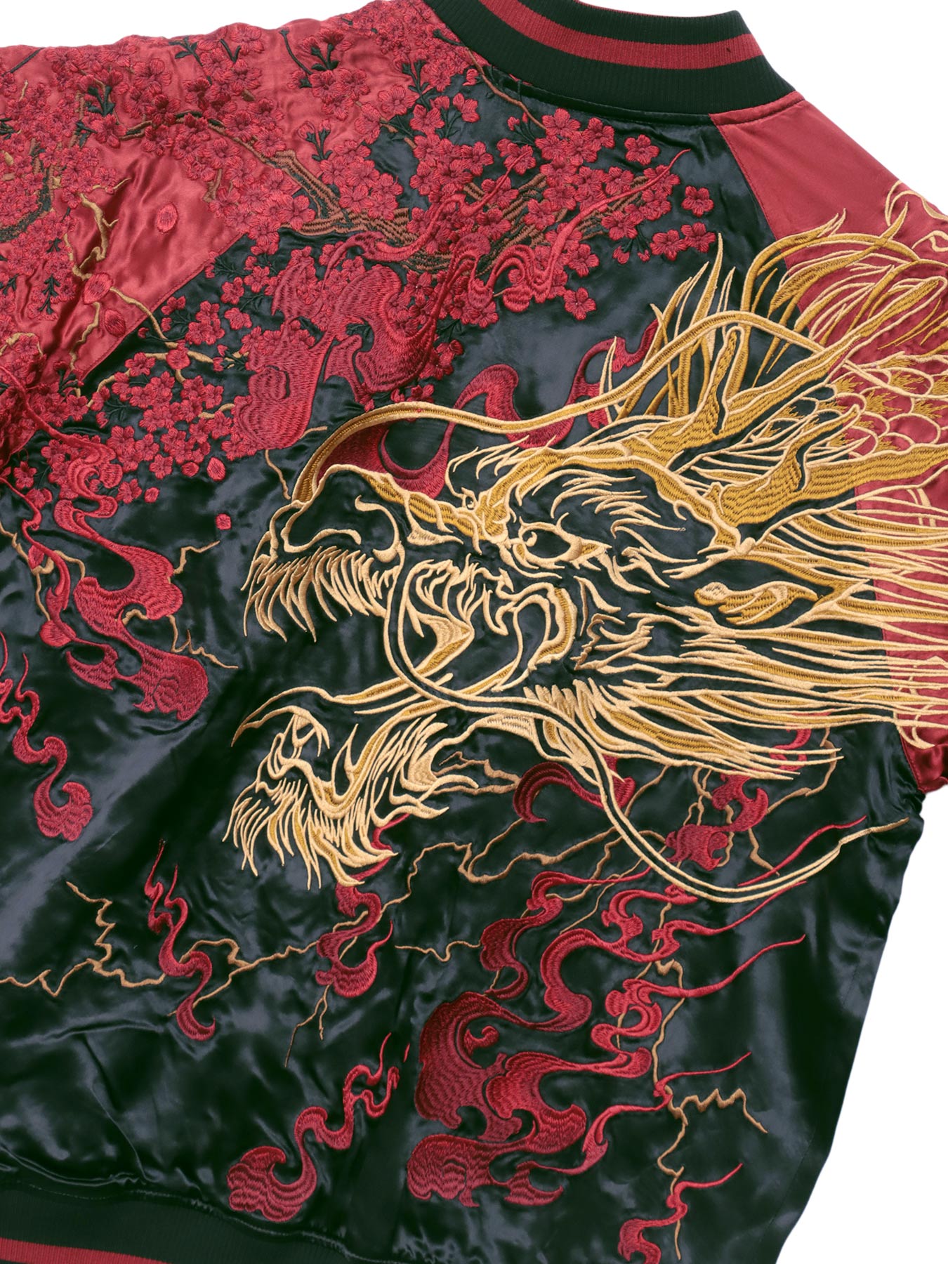 粋 豪炎龍 総刺リバーシブルスカジャン 5