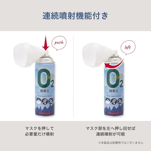 リフレッシュ酸素缶 3