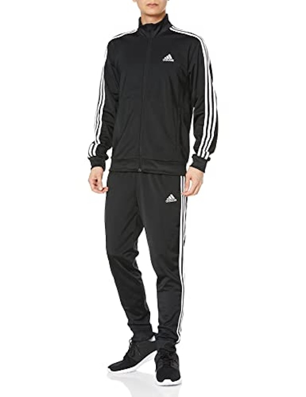エッセンシャルズ 3ストライプス トラックスーツ 1