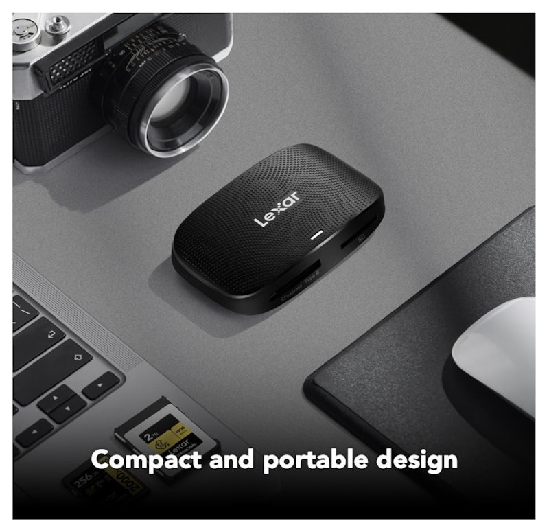 Professional CFexpress Type B/SD USB 3.2 Gen 2リーダー 7