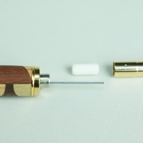 寄木のシャープペンシル・三角チェック 5