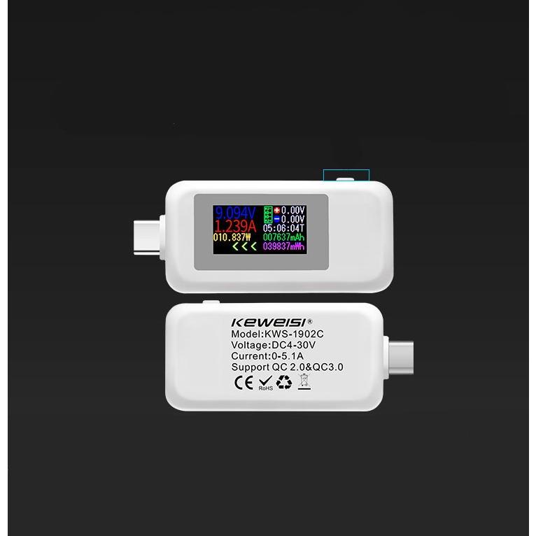 Type-C 電圧電流チェッカーテスター 4