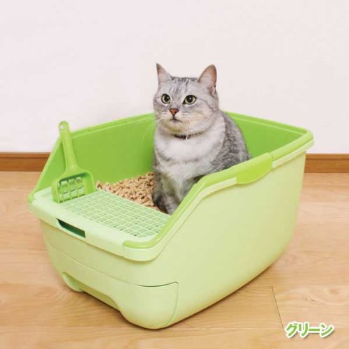 楽ちん猫トイレ 消臭・抗菌 パインサンド 2