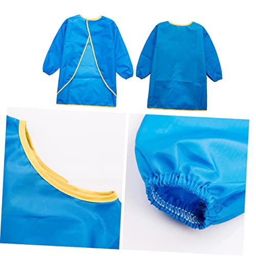 防水長袖子ども用アートスモック  6