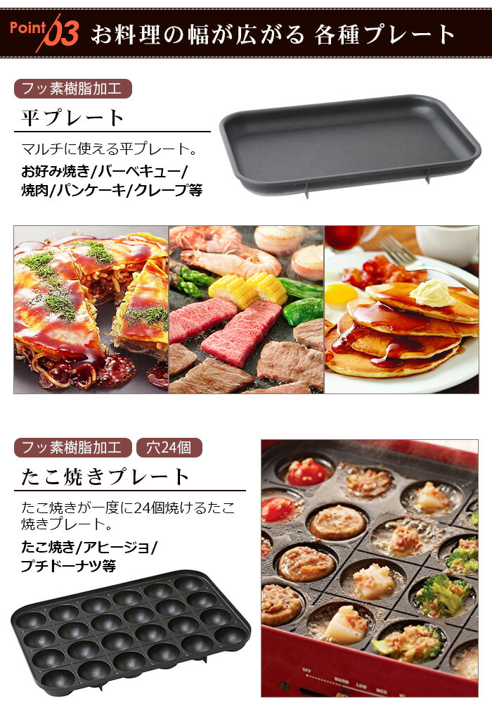 コンパクトホットプレート 4