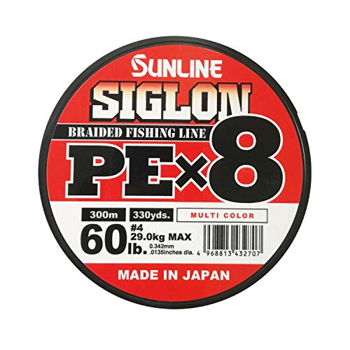 peライン 4号 500m 9編み 53lb 5色マルチカラー - 釣り仕掛け・仕掛け用品