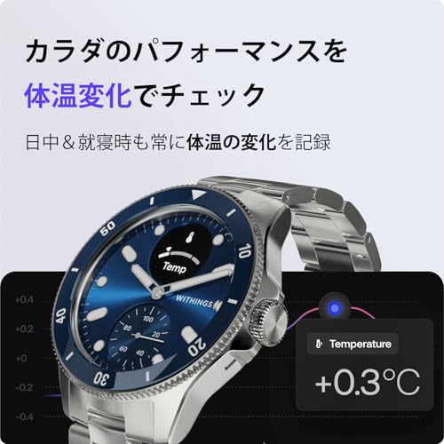 ScanWatch Healthmaster 42mm ハイブリッドスマートウォッチ 2