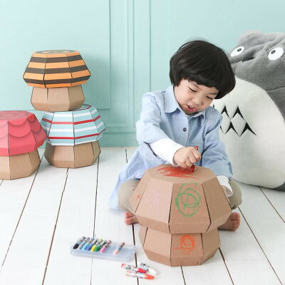 FunnyPaper マッシュルームスツール 3