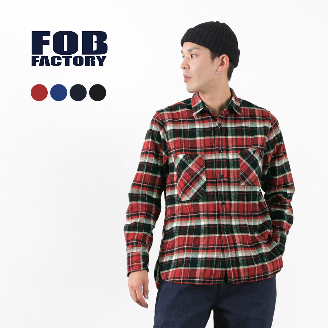 HEAVY NEL WORK SHIRT 1