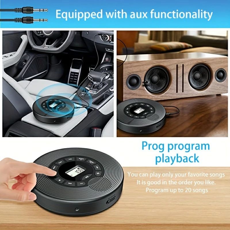 車用の再充電可能なCDプレーヤー 4