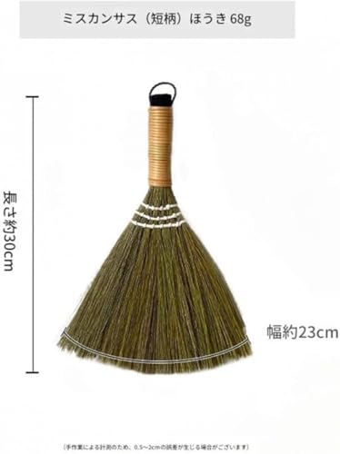 古代の竹葦編みほうき 2