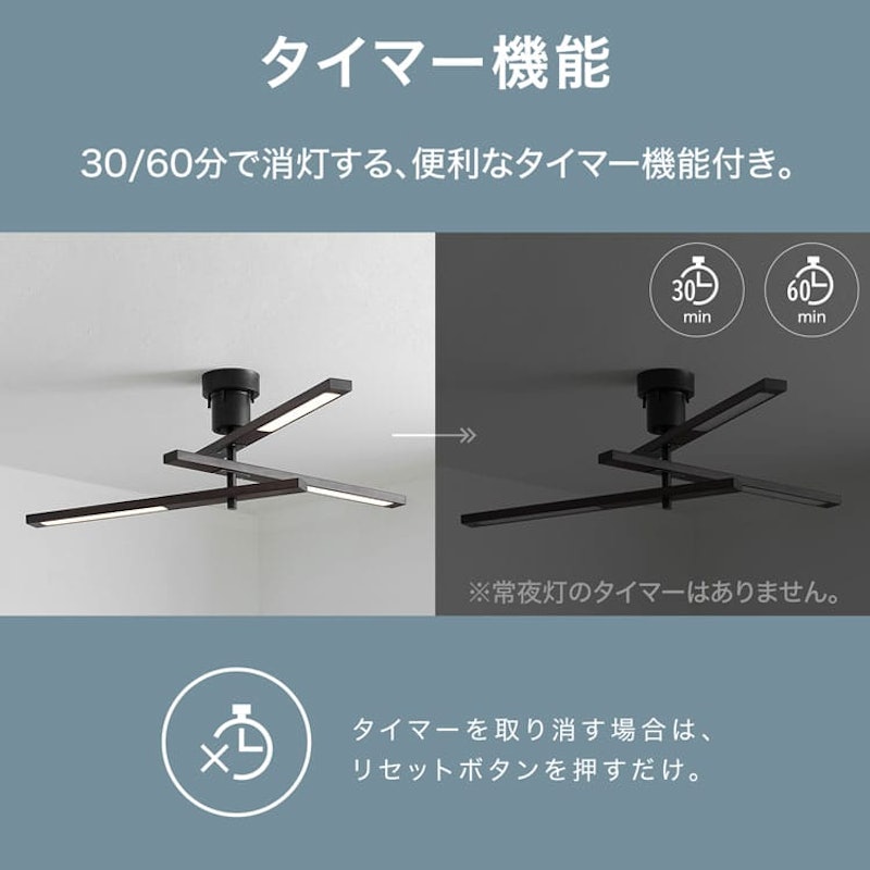 回転シーリングライト 14