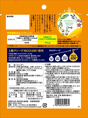 ビタミンCマヌカハニーのど飴 2