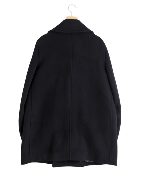 Wool Silk Cashmere Beaver Bridge Coat 2
