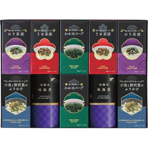 味海苔・お茶漬け・ふりかけ・スープセット 1