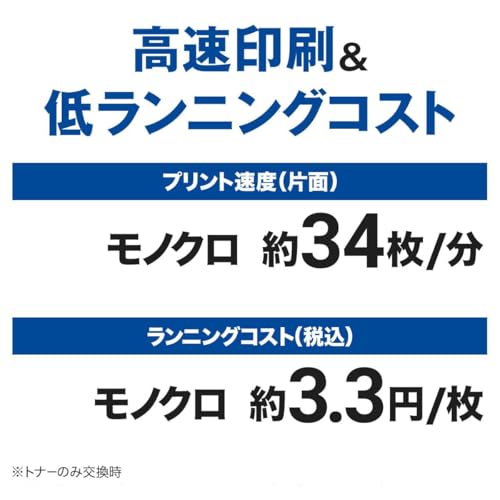 A4モノクロレーザープリンター 7