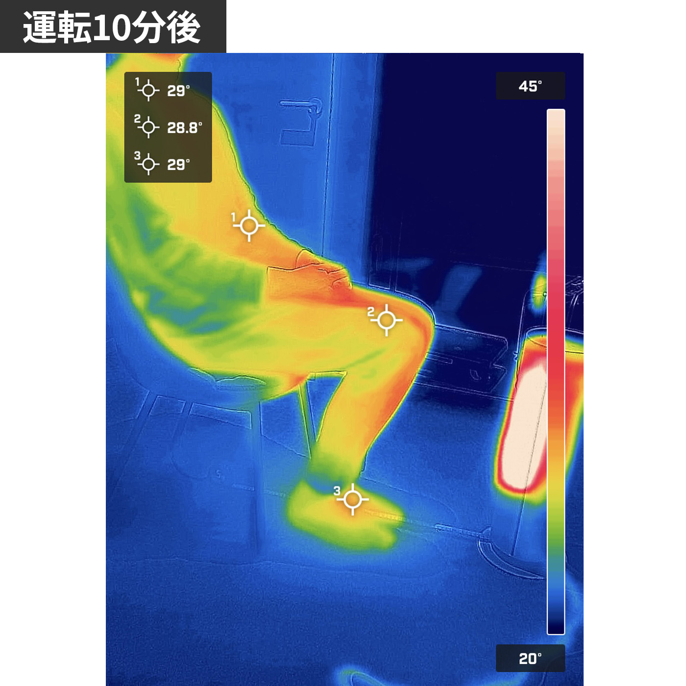 ナノイーX搭載ファンヒーター Hot&Cool 7