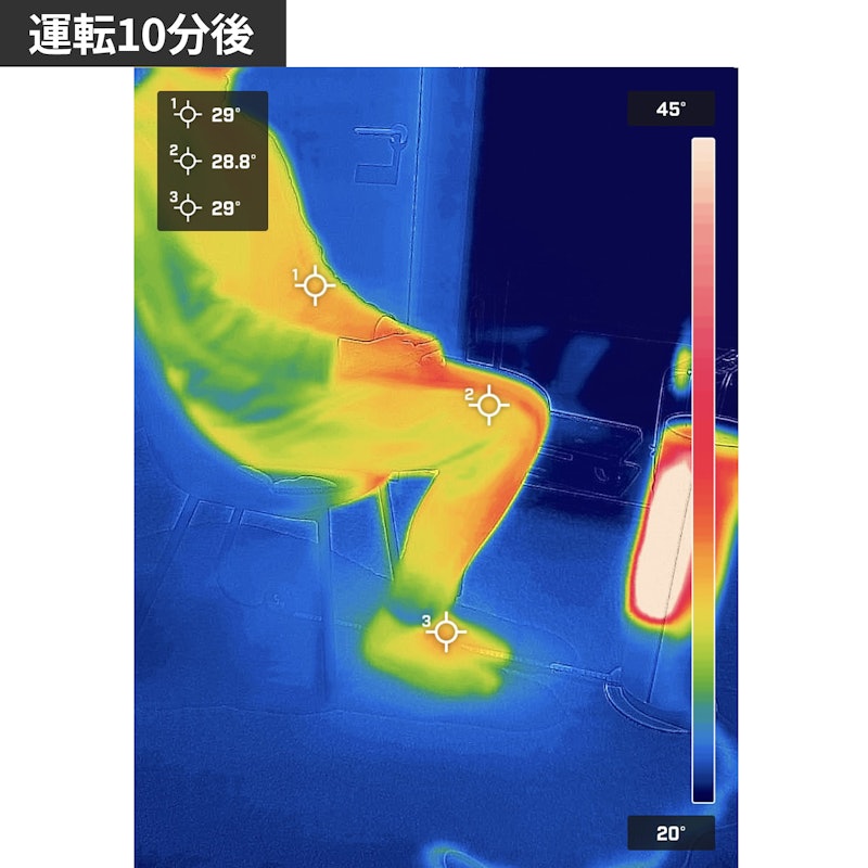ナノイーX搭載ファンヒーター Hot&Cool 7