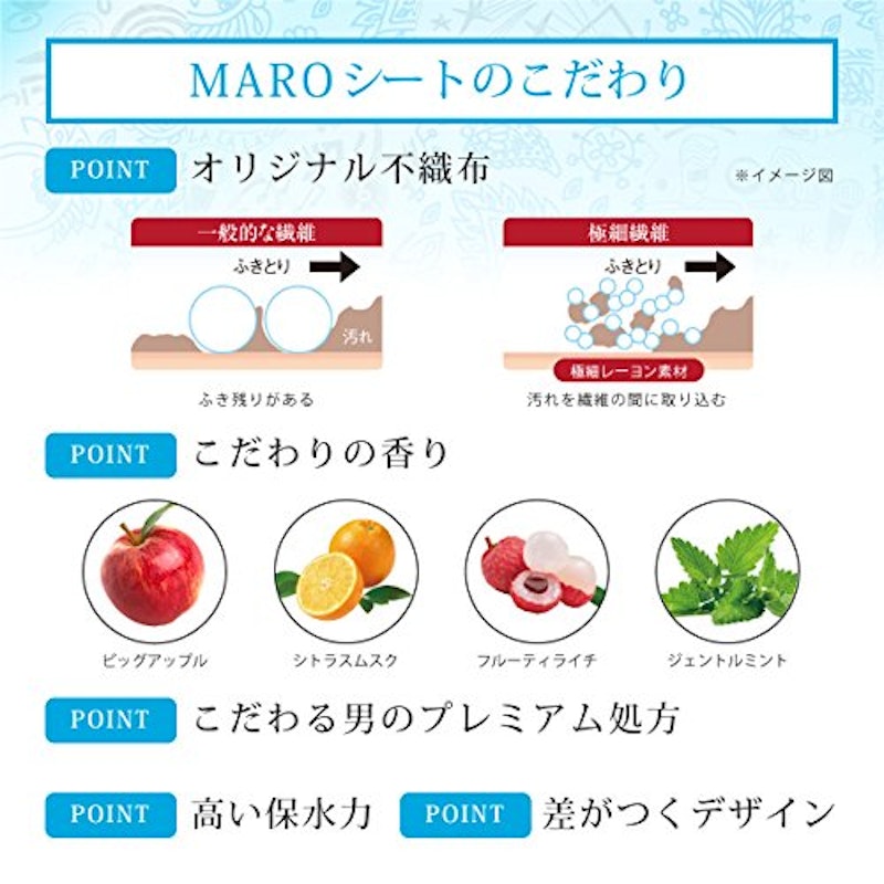 デザイン フェイスシート ペイズリー 4