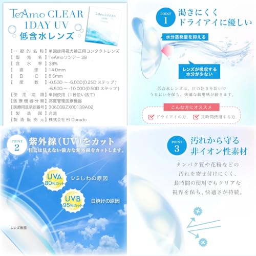 CLEAR 1DAY UV 3