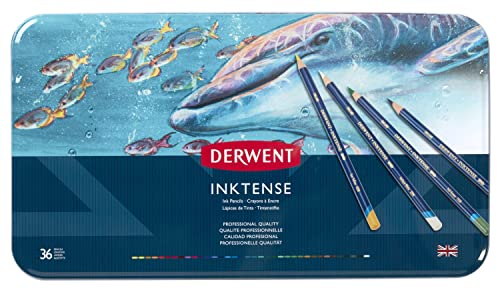 インクテンス ペンシル メタルケース 36色セット 1