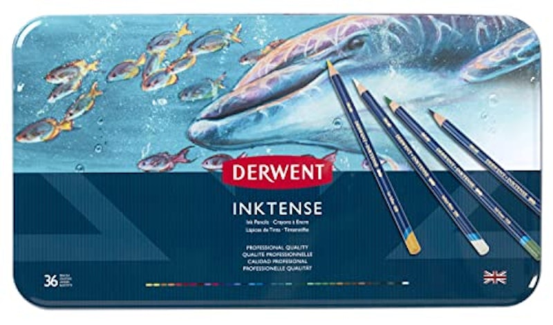 インクテンス ペンシル メタルケース 36色セット 1