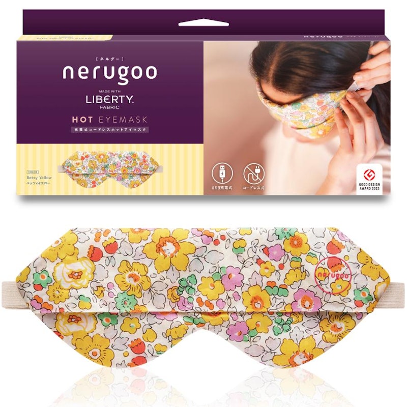 nerugoo リバティ・ファブリックス 充電式ホットアイマスク 2