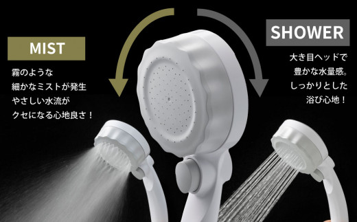 バブリーミスティシャワー2.0 ストップボタン付き 2