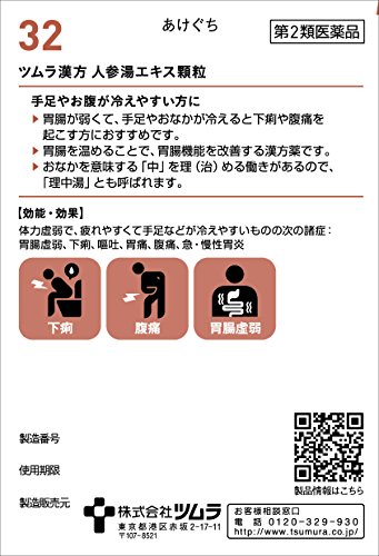 ツムラ漢方人参湯エキス顆粒 2