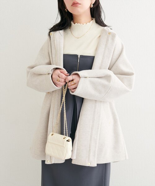 osono 2WAYノーカラーコート 6