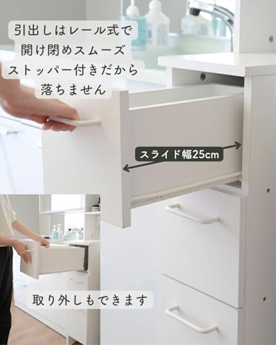 すき間収納 ランドリーラック 6