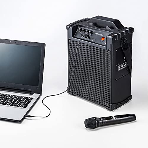 ワイヤレスマイク付き拡声器スピーカー 2
