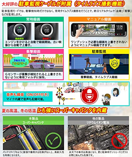 ミラー型ドライブレコーダー 4