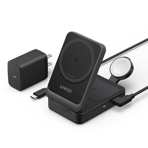 Anker MagGo Wireless Charging Station (Foldable 3-in-1) 1