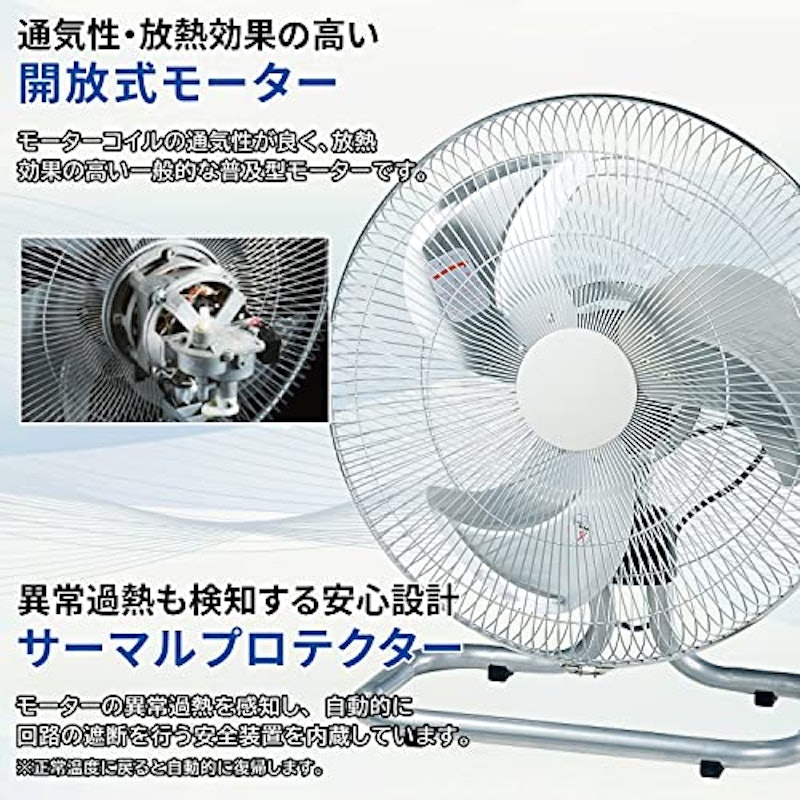 アルミフロア扇 6