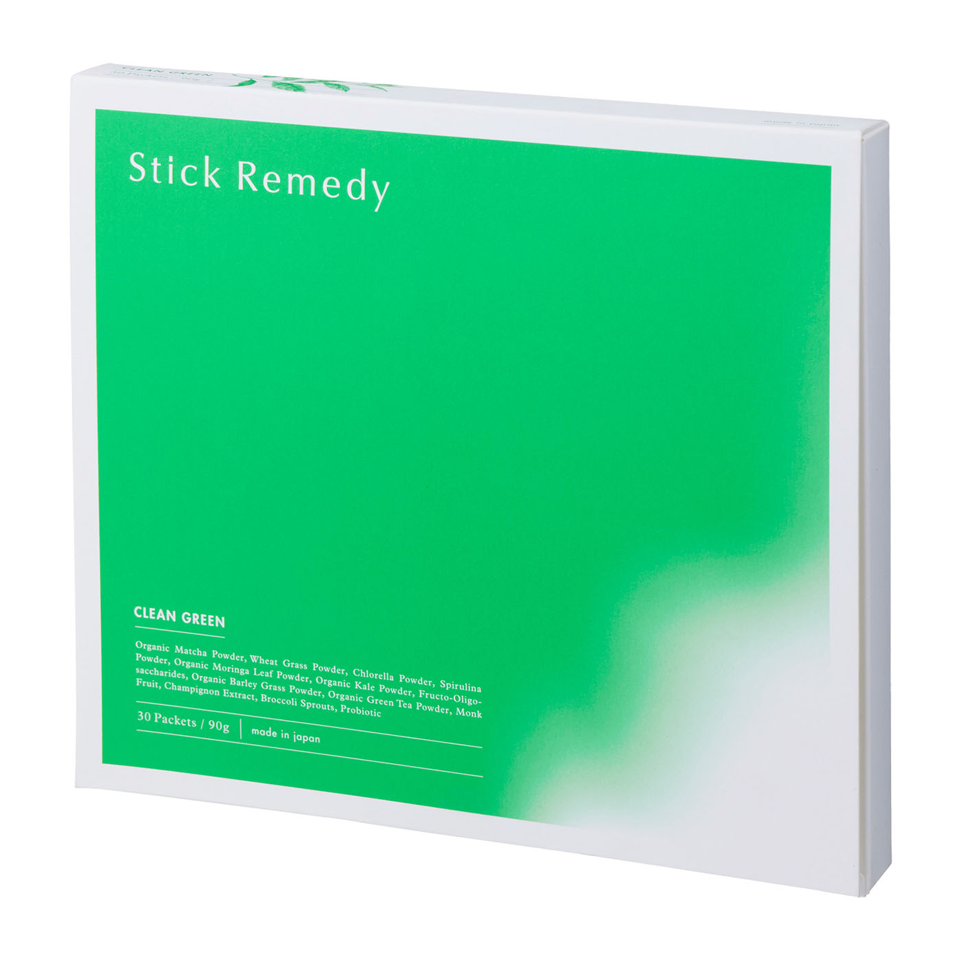 ジャポニエ・ビューティー Stick Remedy CLEAN GREENを検証レビュー！青汁の選び方も紹介 1