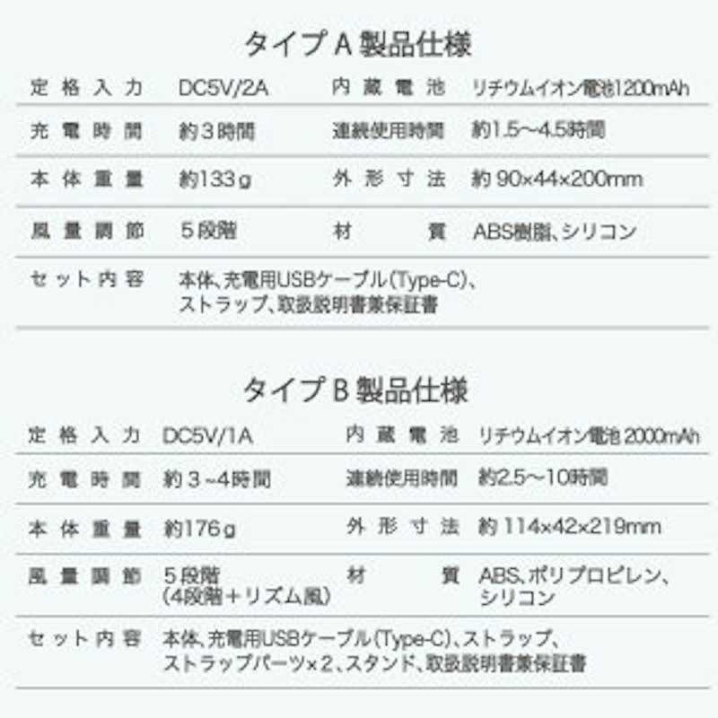 ハンディファン 4