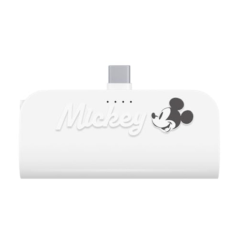 USB Type-C 直挿しモバイルバッテリー ミッキーマウス 3