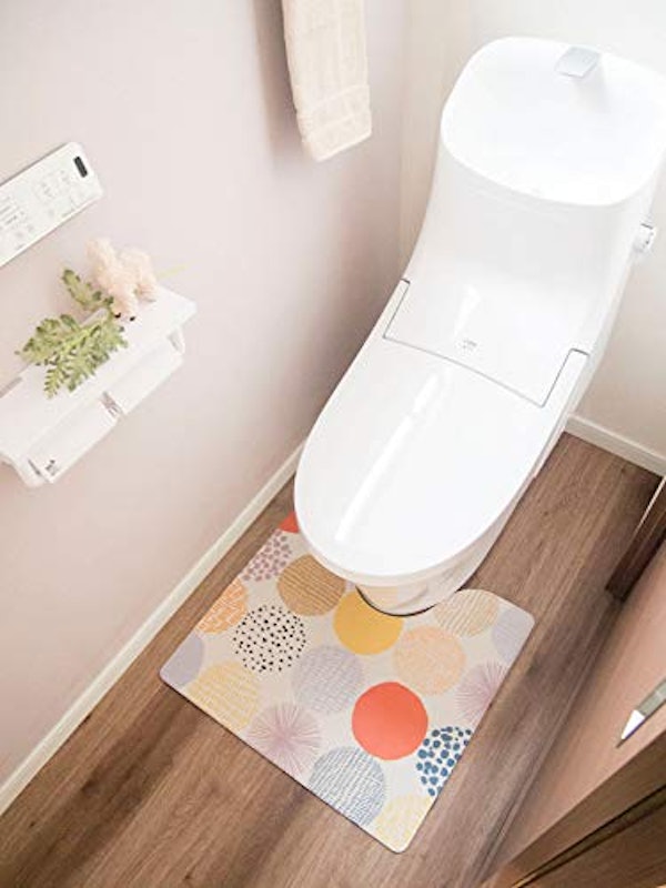 抗菌・防臭 北欧風トイレマット 2